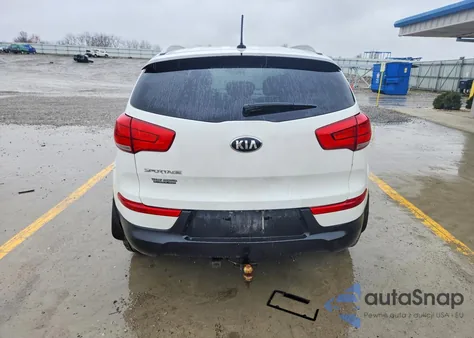2015 Kia Sportage Lx from USA, damaged, VIN KNDPB3AC4F7781415